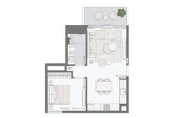 1 bedroom apartment